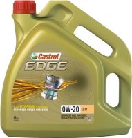 Photos - Engine Oil Castrol Edge 0W-20 LL IV 4 L