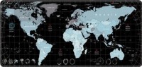Photos - Mouse Pad Voltronic Power World Map Modern