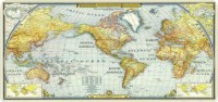 Photos - Mouse Pad Voltronic Power World Map History 