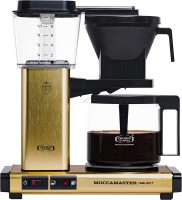 Photos - Coffee Maker Moccamaster KBG Select Brushed Brass golden