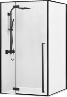 Photos - Shower Enclosure REA Fargo Black 120x90