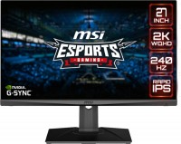 Photos - Monitor MSI Optix MAG274QRX 27 "  black