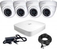 Photos - Surveillance DVR Kit Dahua HDCVI-4D 2K KIT/HDD1000 