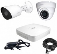 Photos - Surveillance DVR Kit Dahua HDCVI-11WD 2K KIT/HDD1000 