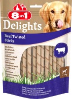 Photos - Dog Food 8in1 Delights Beef Twisted Sticks 10 10