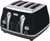 Photos - Toaster De'Longhi Icona CTO 4003.BK 