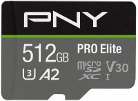 Photos - Memory Card PNY PRO Elite Class 10 U3 V30 microSDXC 512 GB