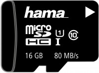 Memory Card Hama microSD Class 10 UHS-I 16 GB