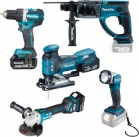 Photos - Power Tool Combo Kit Makita DLX5044TJ 