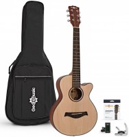 Photos - Acoustic Guitar Gear4music 3/4 Single Cutaway Acoustic Guitar Pack 