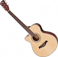 Photos - Acoustic Guitar Gear4music Single Cutaway Left Handed Electro Acoustic Guitar 