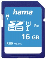 Photos - Memory Card Hama SD Class 10 UHS-I 16 GB