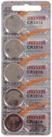 Battery Maxell 5xCR2016 
