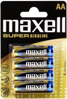 Photos - Battery Maxell Super Alkaline 4xAA 