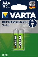 Photos - Battery Varta Rechargeable Accu 2xAAA 550 mAh 