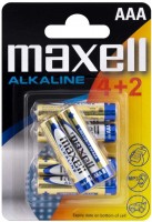 Photos - Battery Maxell Alkaline  6xAAA