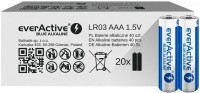 Photos - Battery everActive Blue Alkaline 40xAAA 