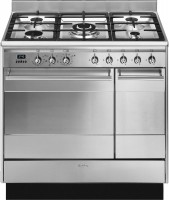 Photos - Cooker Smeg SUK92MX9-1 stainless steel