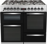 Photos - Cooker Beko KDVF 100 X stainless steel