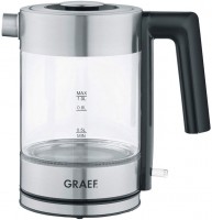 Photos - Electric Kettle Graef WK 300 2000 W 1 L  stainless steel