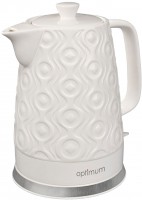 Photos - Electric Kettle Optimum CJS-1317 1500 W 1.7 L  white