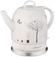 Photos - Electric Kettle Optimum CJS-1313 1200 W 1.5 L  white