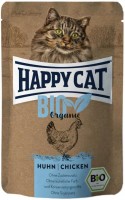 Photos - Cat Food Happy Cat Organic Pouch Chicken 85 g 