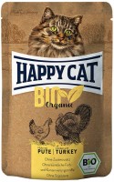 Photos - Cat Food Happy Cat Organic Pouch Chicken with Turkey 85 g 