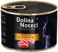 Photos - Cat Food Dolina Noteci Premium Cat Rich in Duck  180 g