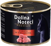 Photos - Cat Food Dolina Noteci Premium Cat Rich in Veal  180 g