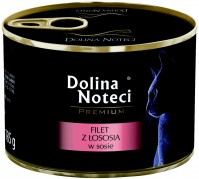 Photos - Cat Food Dolina Noteci Premium Cat Salmon Fillet in Sauce 