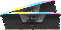 Photos - RAM Corsair Vengeance RGB DDR5 2x32Gb CMH64GX5M2B6400C32