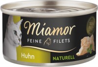 Photos - Cat Food Miamor Fine Fillets Naturelle Chicken 80 g 