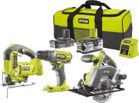 Photos - Power Tool Combo Kit Ryobi R18DDJSCSP-242S 