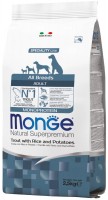 Photos - Dog Food Monge Speciality Adult All Breed Trout/Rice/Potatoes 