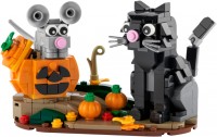 Photos - Construction Toy Lego Halloween Cat and Mouse 40570 