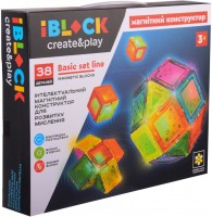 Photos - Construction Toy iBlock Magnetic Blocks PL-921-249
