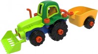 Photos - Construction Toy Edu-Toys Farm Tractor JS030 