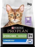 Photos - Cat Food Pro Plan Senior 7+ Sterilised Turkey  3 kg