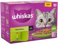 Photos - Cat Food Whiskas 7+ Mixed Menu in Gravy 12 pcs 