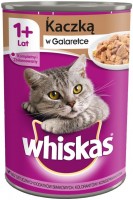 Photos - Cat Food Whiskas 1+ Can with Duck in Jelly 