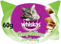 Photos - Cat Food Whiskas Temptations Cat Treats with Turkey 60 g 