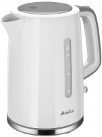 Photos - Electric Kettle Amica KF 1015 white