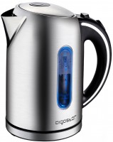 Photos - Electric Kettle Aigostar King 30CEA 2200 W 1.7 L  stainless steel