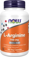 Photos - Amino Acid Now L-Arginine 700 mg 180 cap 