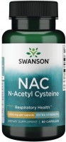 Photos - Amino Acid Swanson NAC 1000 mg 60 cap 