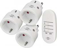 Photos - Smart Plug Brennenstuhl Comfort-Line Mini (3-pack) 
