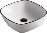 Photos - Bathroom Sink Imprese Black Edge i11096 415 mm