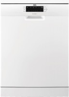 Photos - Dishwasher AEG FFB 53910 ZW white