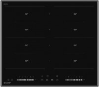 Photos - Hob Smeg SE232TX1 black